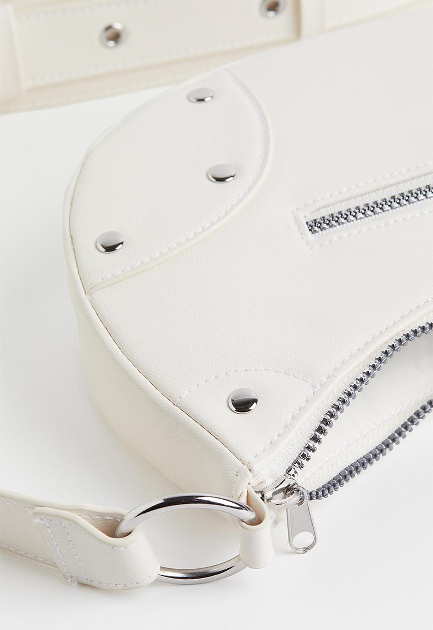 H&M - Small shoulder bag - white