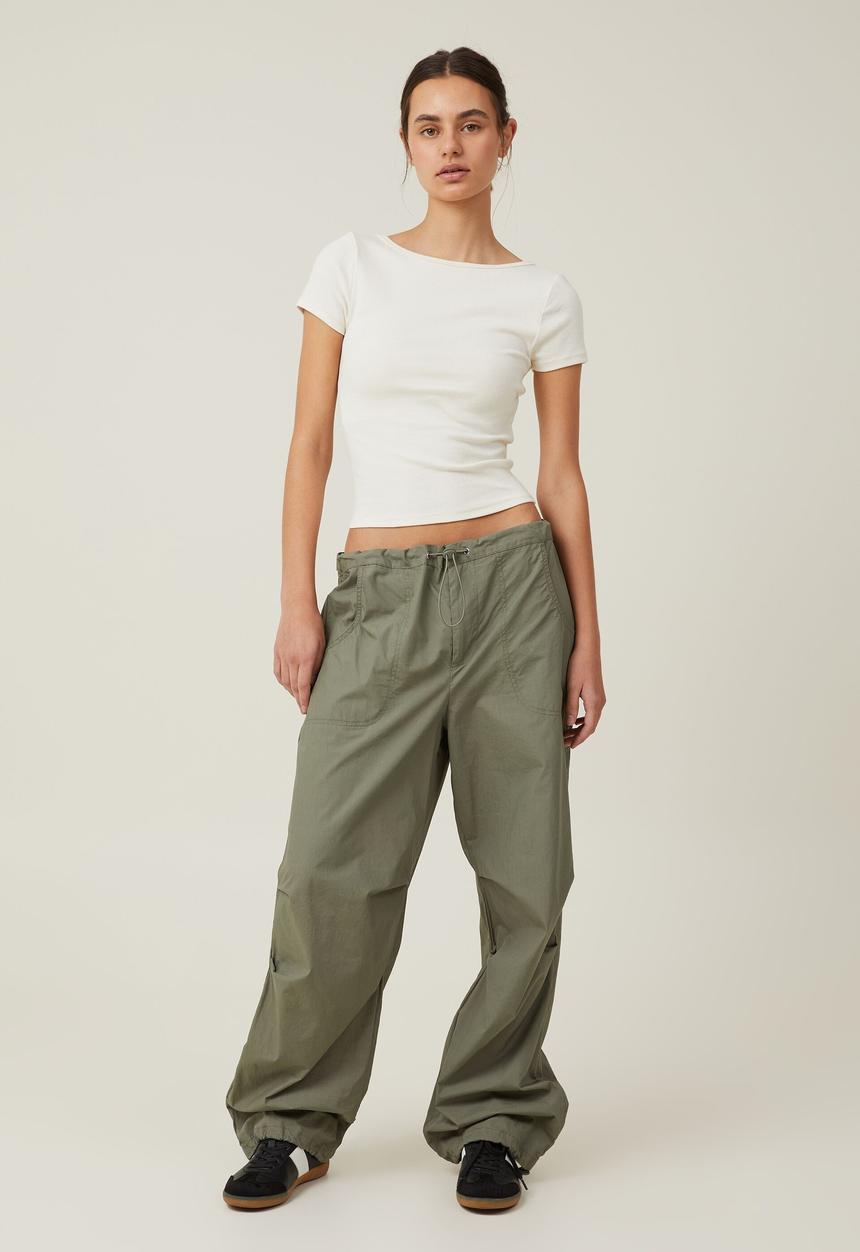 Cotton On - Madison short sleeve top - neutral white