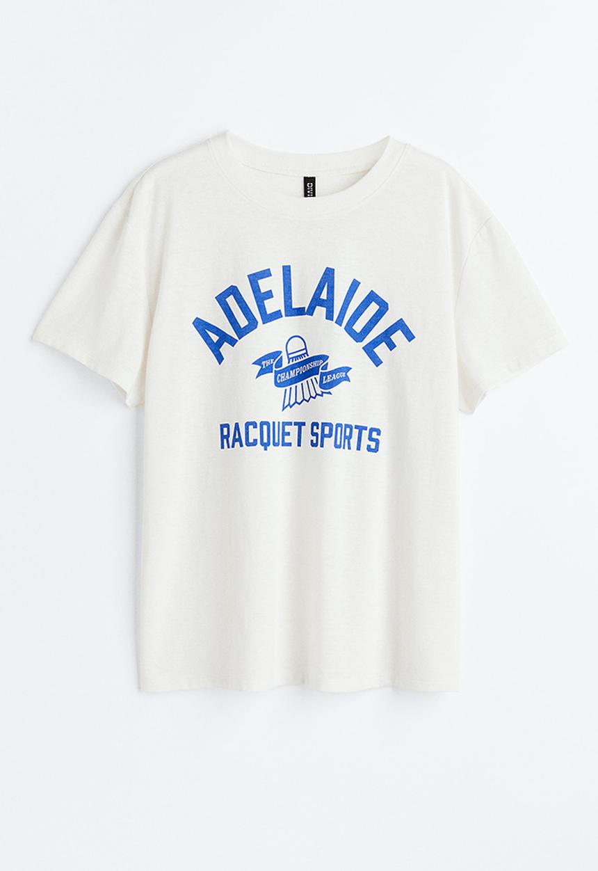 H&M - T-shirt - white / adelaide 