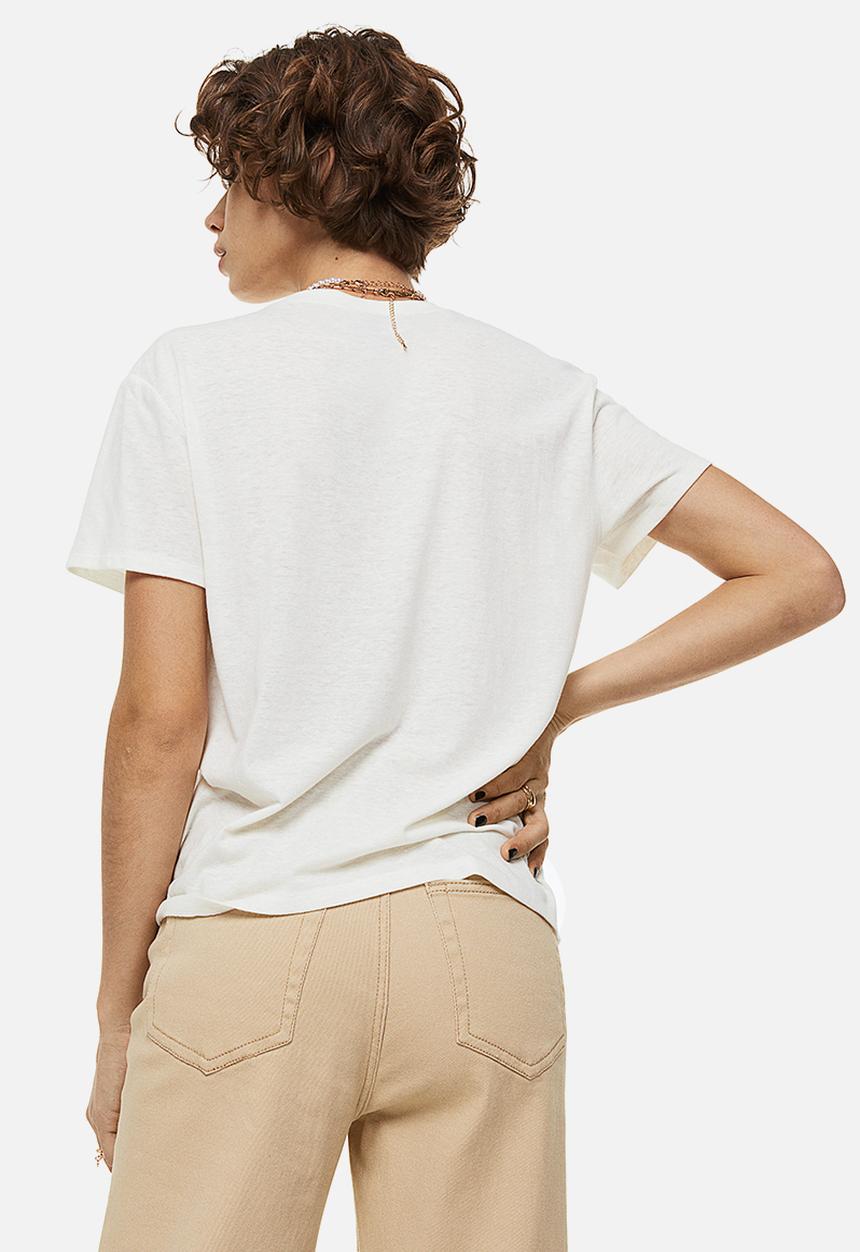 H&M - T-shirt - white / adelaide 