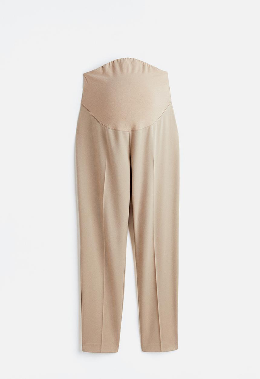 H&M - Mama ankle-length cigarette trousers - beige