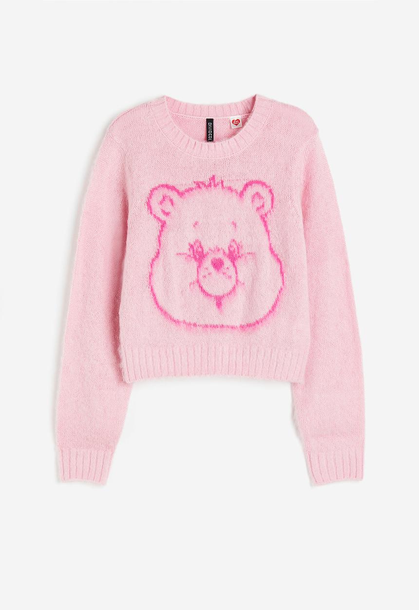 H&M - Motif-front jumper - pink