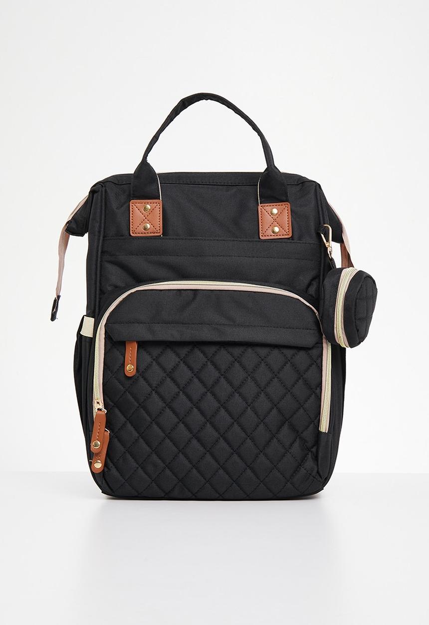Pop Candy - Baby nappy bag - black