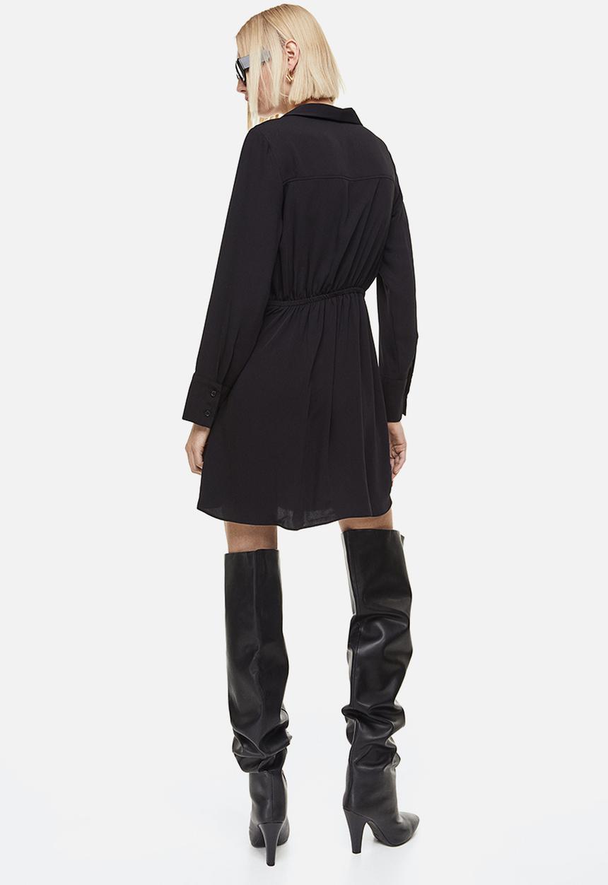 H&M - Wrap dress - black
