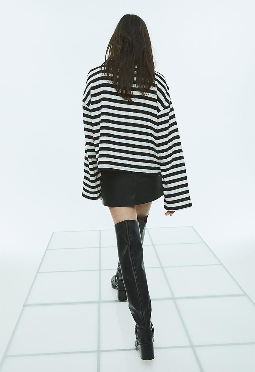 H&M - Boxy jumper - black