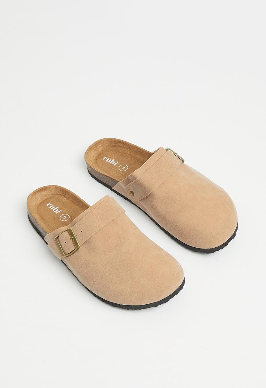 Cotton On - Rex buckle mule - pink beige micro