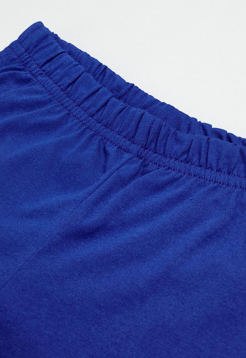 Superbalist - Boys summer pj set - white & royal blue