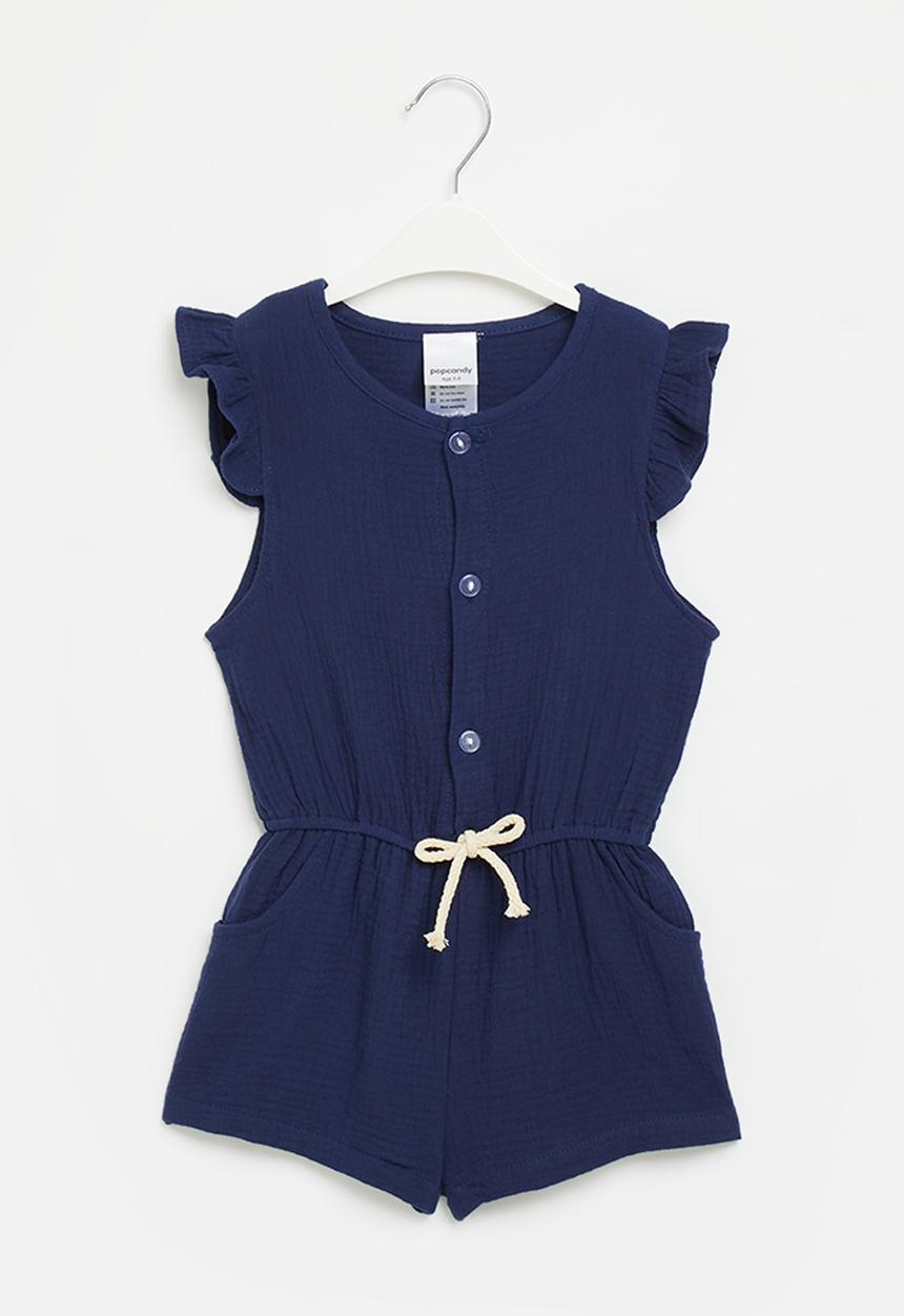 Pop Candy - Girls playsuit - navy