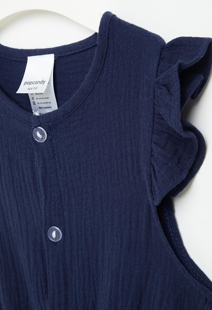 Pop Candy - Girls playsuit - navy
