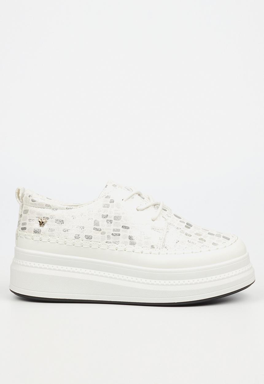 Butterfly Feet - Senhora 9 brogue - white