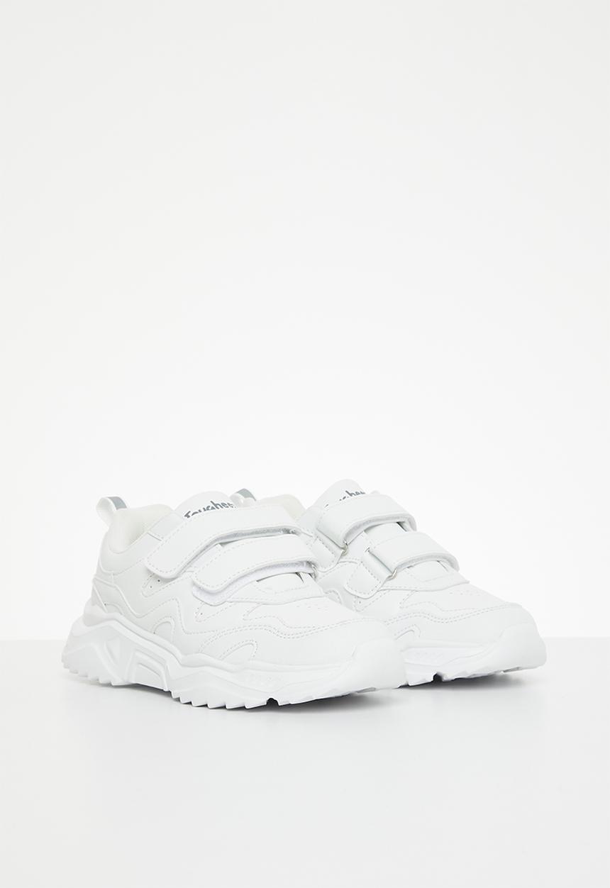 Toughees - Youth velcro sneaker - white