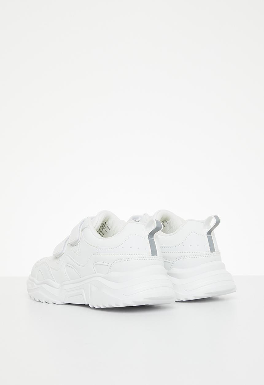 Toughees - Youth velcro sneaker - white