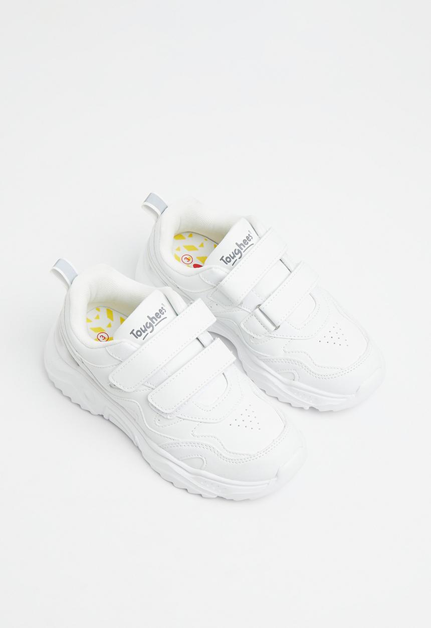 Toughees - Youth velcro sneaker - white