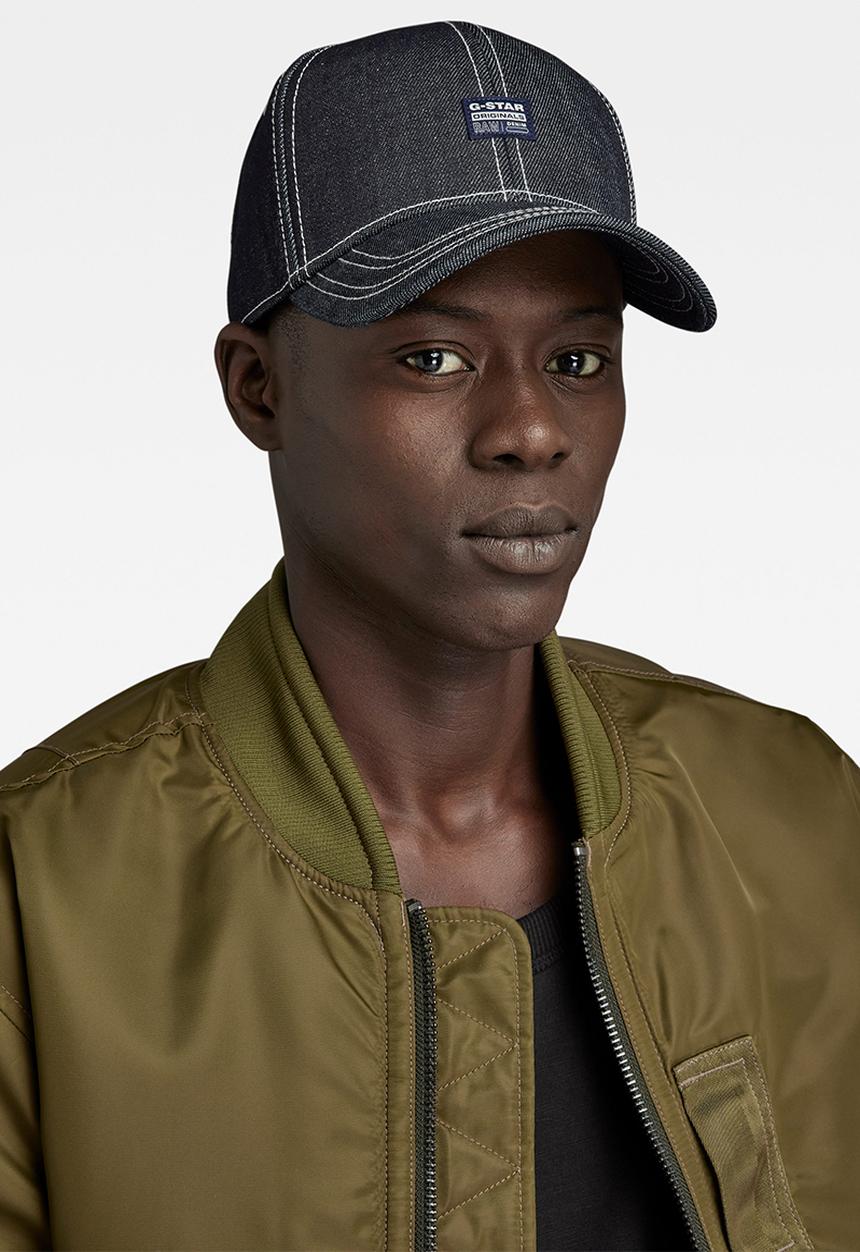 G-STAR - Avernus original denim baseball cap - raw denim