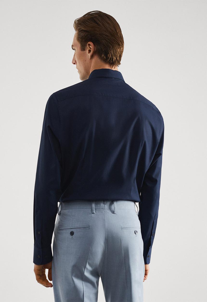 MANGO - Shirt emeritol - navy