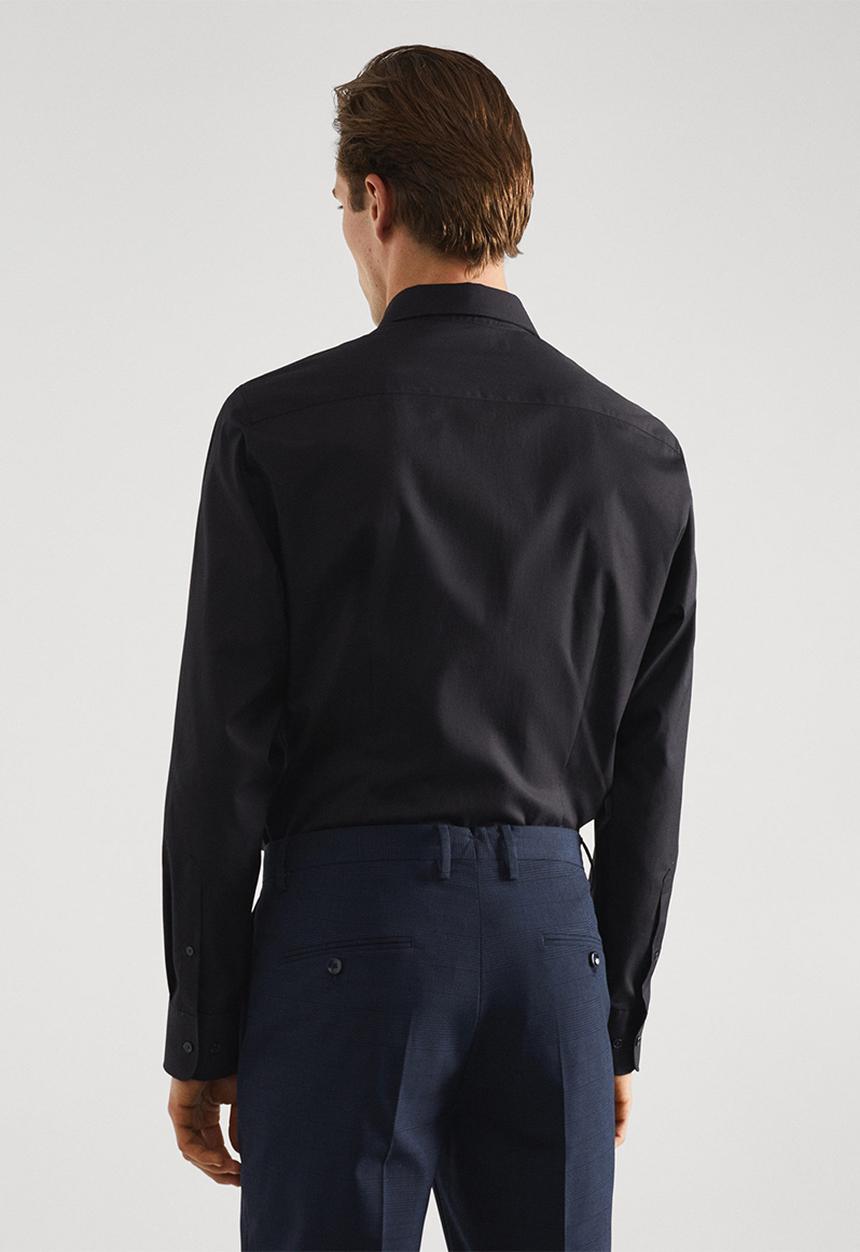 MANGO - Shirt emeritol - black