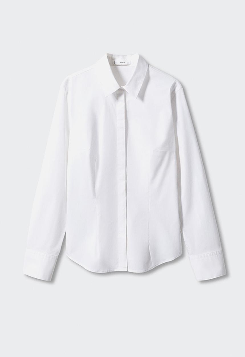MANGO - Plus shirt sofia - natural