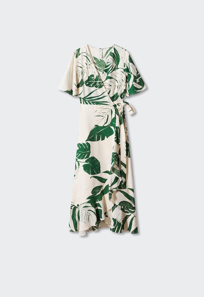 MANGO - Plus dress baras - white