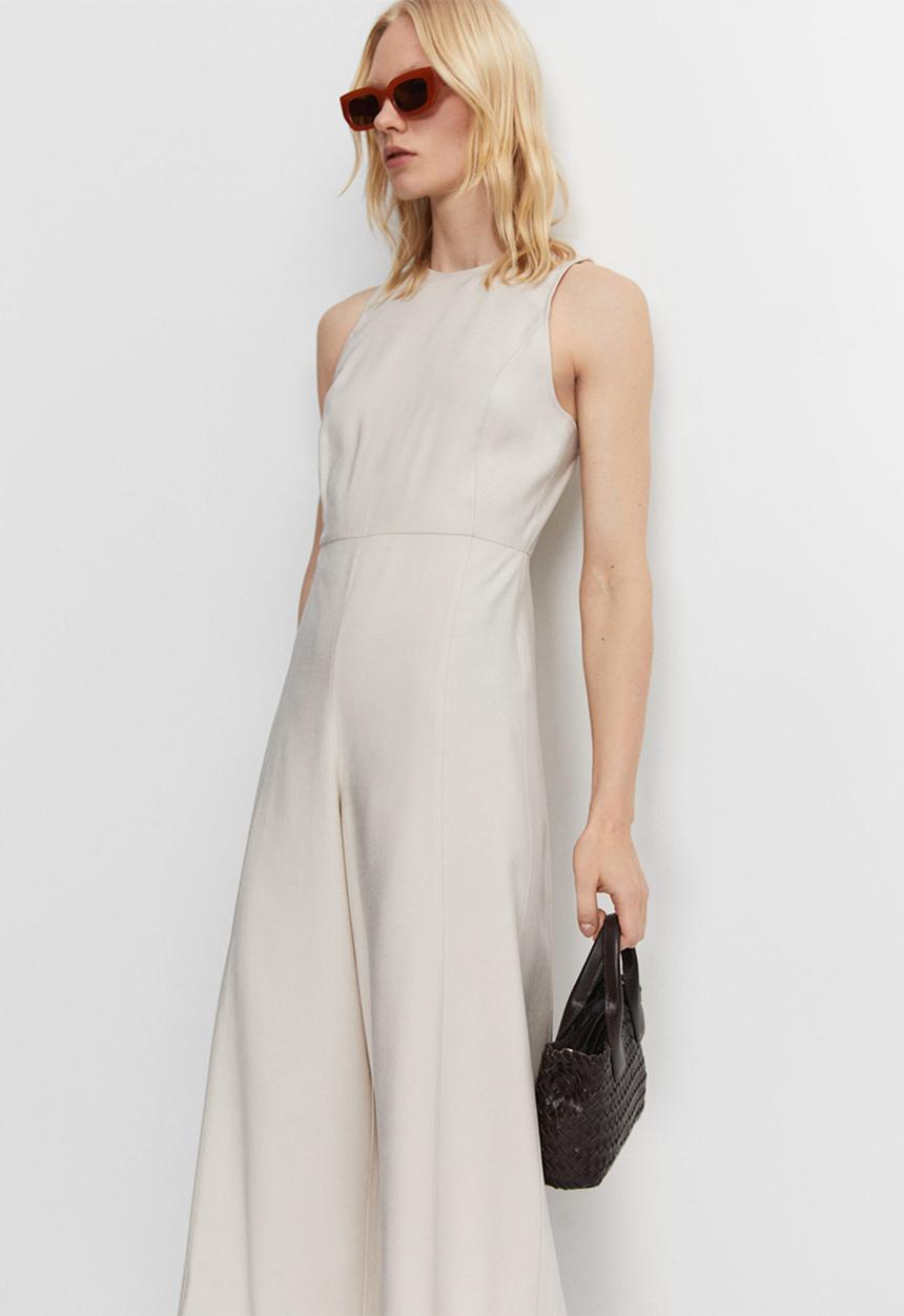 MANGO - One-piece suit bosco-h - light beige