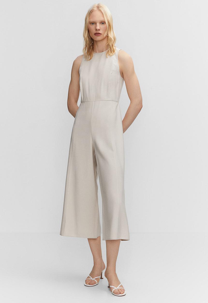 MANGO - One-piece suit bosco-h - light beige