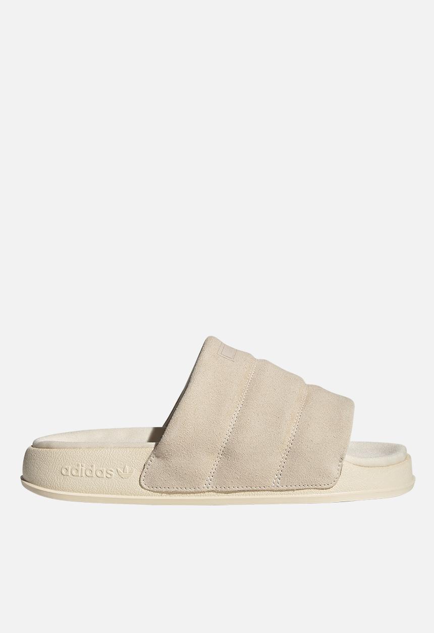 adidas Originals - Adilette essential  w - wonder white/wonder white/wonder white