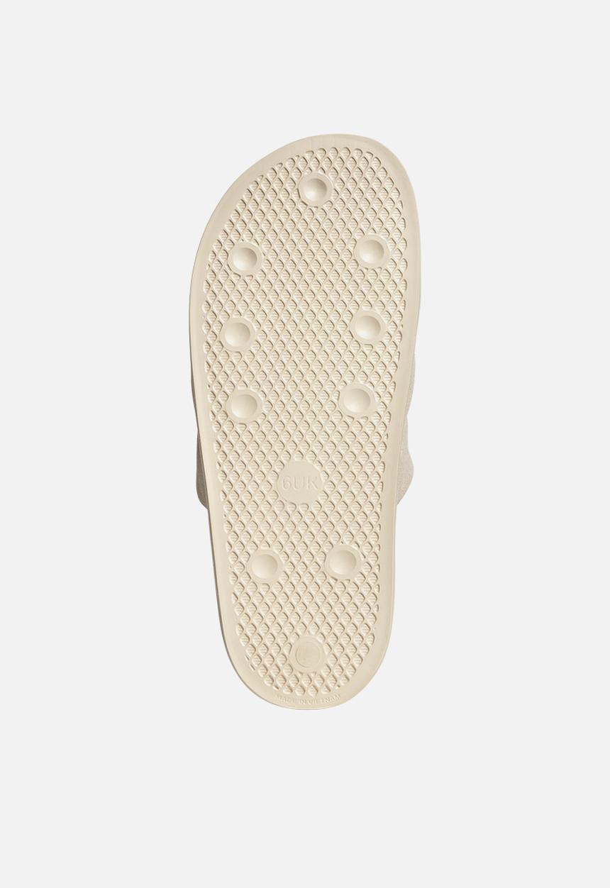 adidas Originals - Adilette essential  w - wonder white/wonder white/wonder white