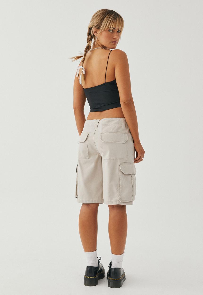 Supré  - Gigi cargo short - canvas beige