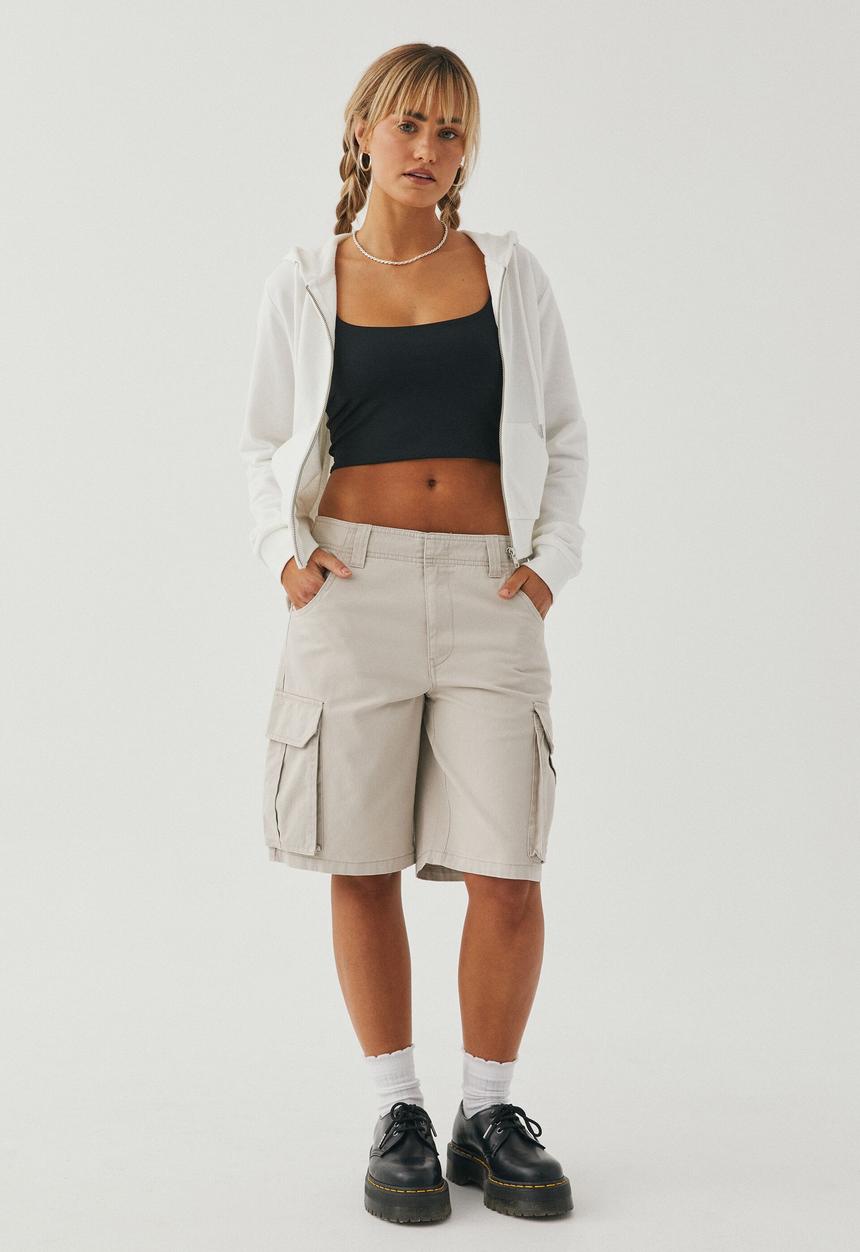 Supré  - Gigi cargo short - canvas beige