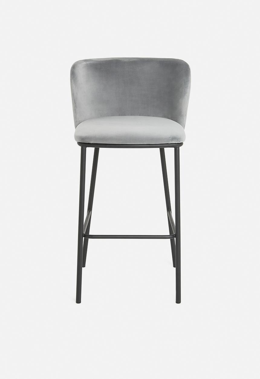 Sixth Floor - Mandy bar chair - grey