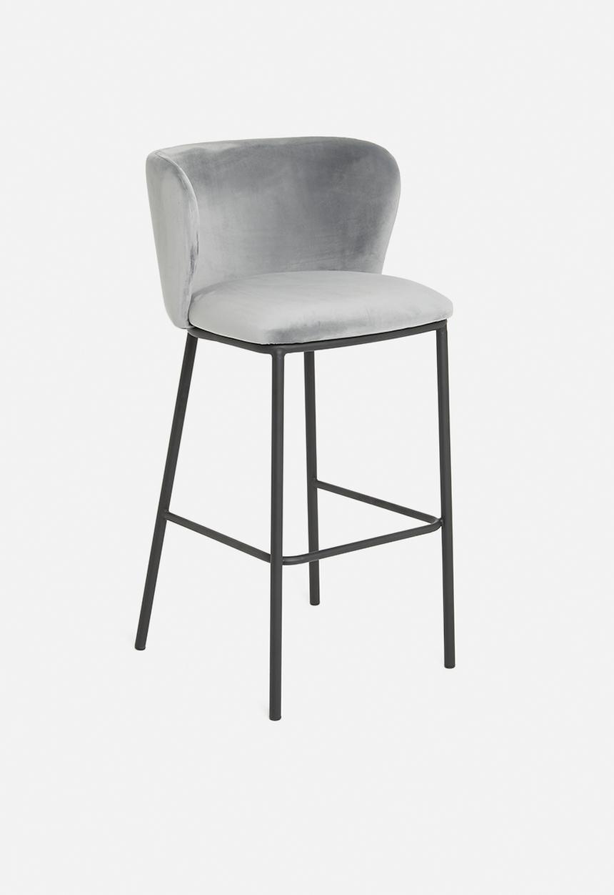 Sixth Floor - Mandy bar chair - grey