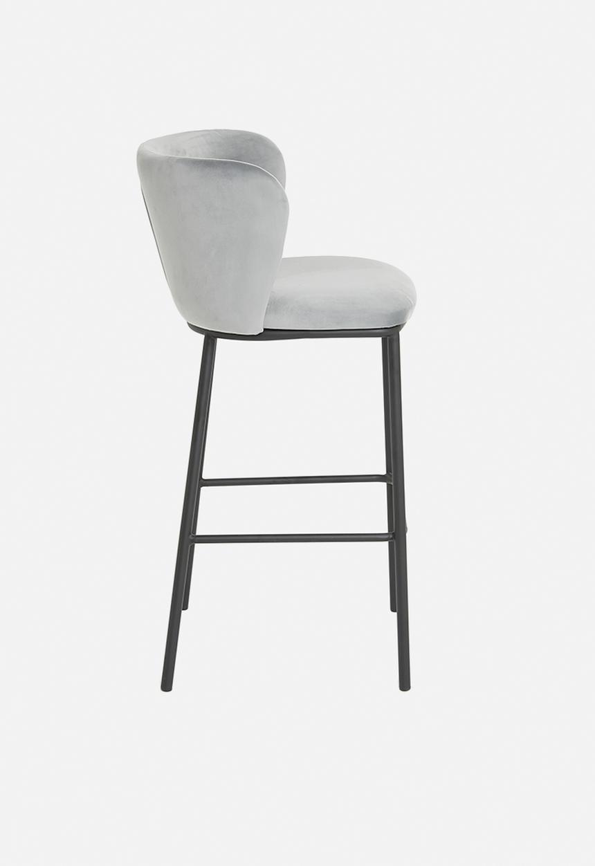 Sixth Floor - Mandy bar chair - grey