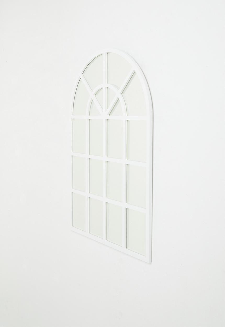 Native Decor - Farmhouse wall mirror - white