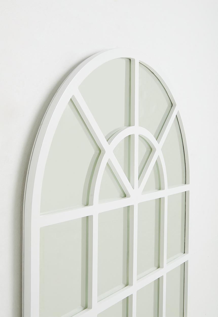 Native Decor - Farmhouse wall mirror - white