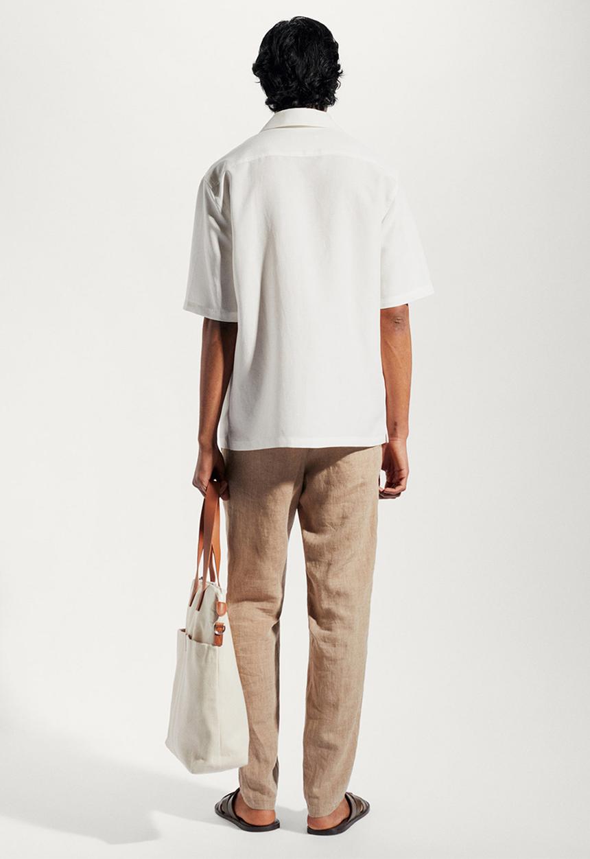 MANGO - Shirt malaga - white