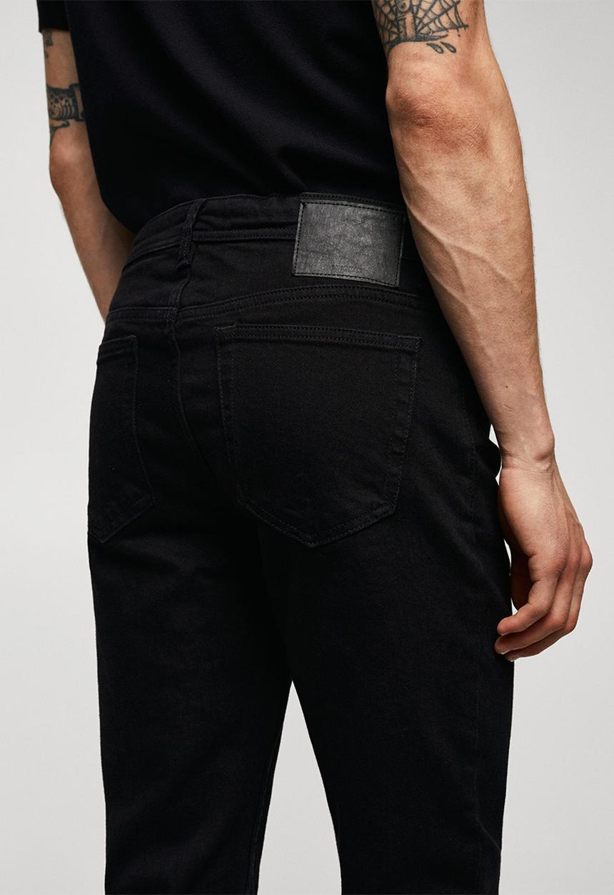MANGO - Jeans jan - black denim