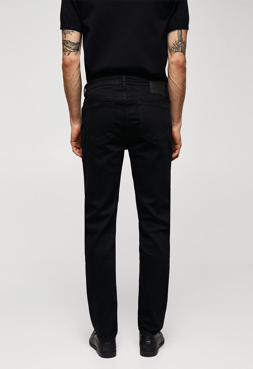 MANGO - Jeans jan - black denim