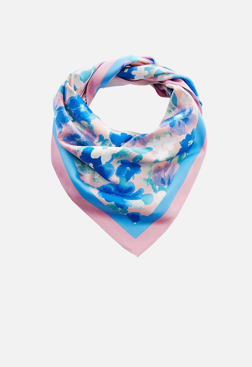 MANGO - Neck scarf jardin- bright pink
