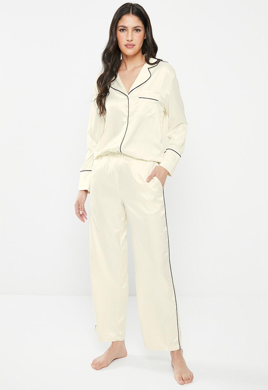 RAYE - Regardless pyjama top - ivory