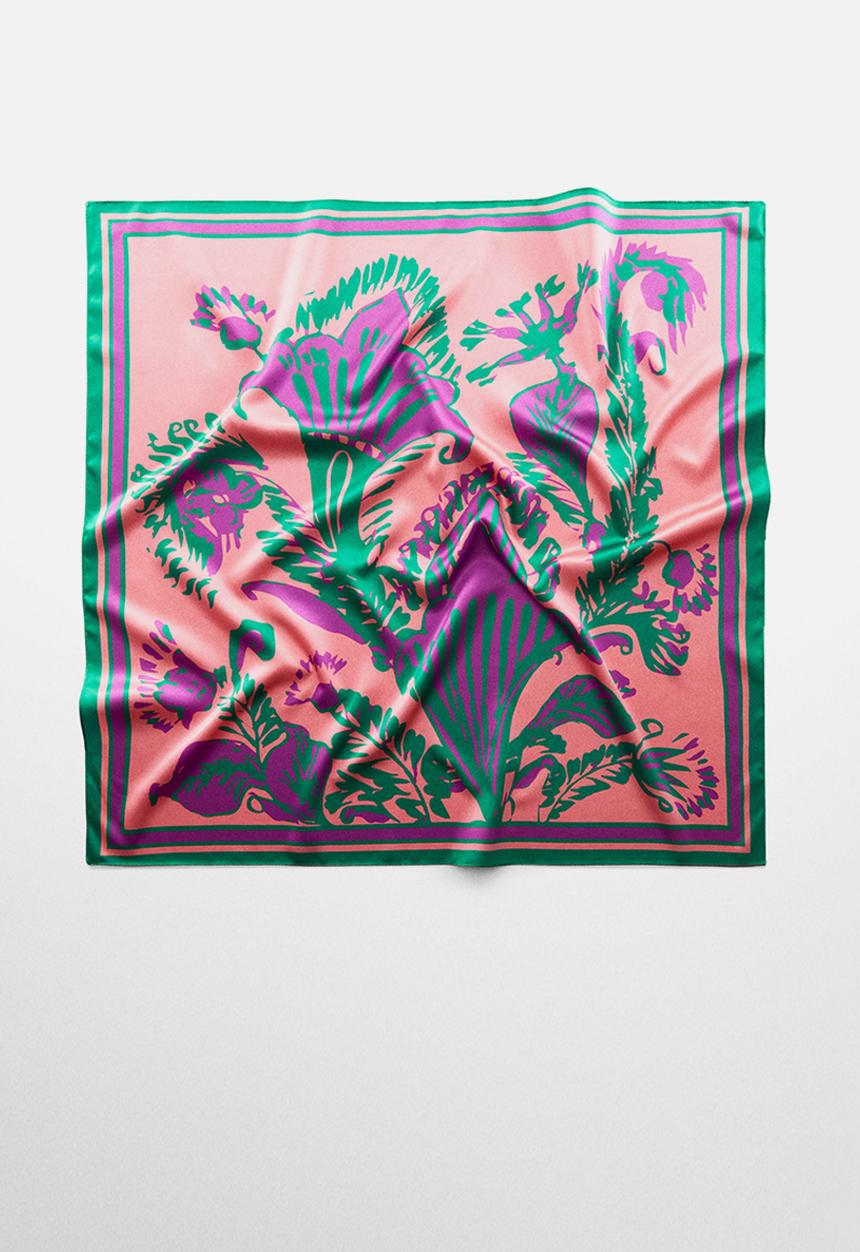 MANGO - Neck scarf delhi- purple