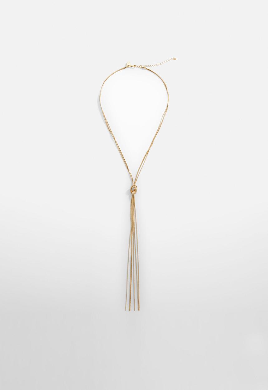 MANGO - Necklace stacy- gold