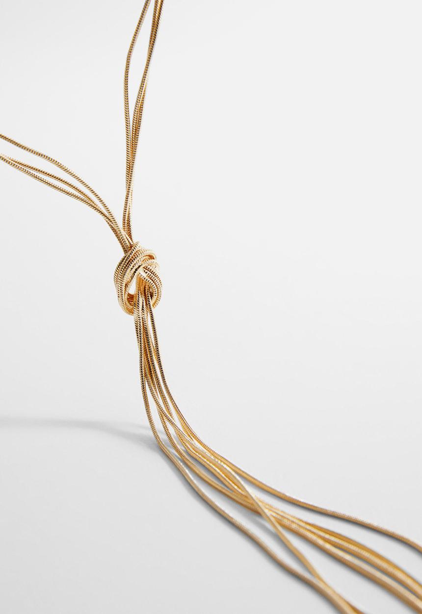 MANGO - Necklace stacy- gold