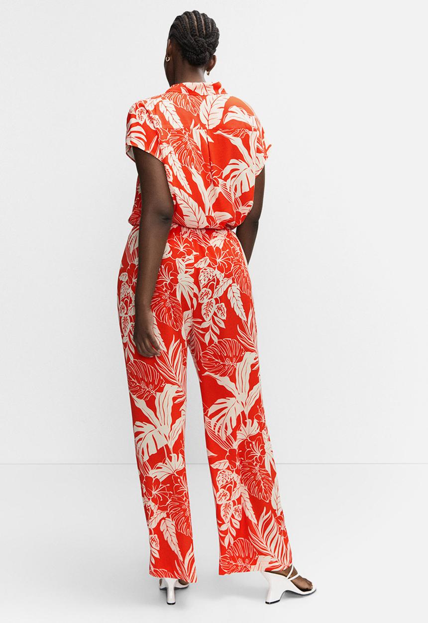MANGO - Plus Trousers Poems - Orange