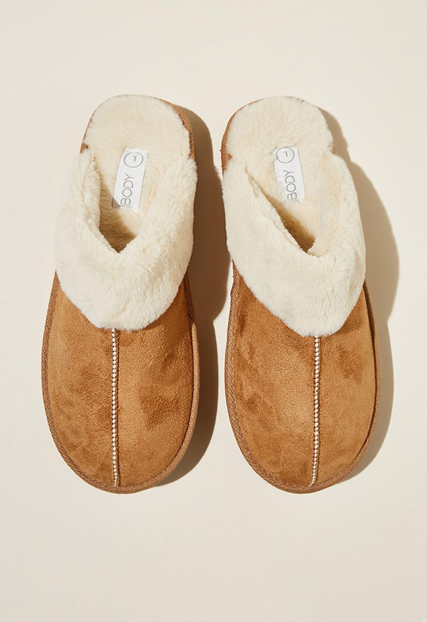 Cotton On - Body platform scuff - maple syrup