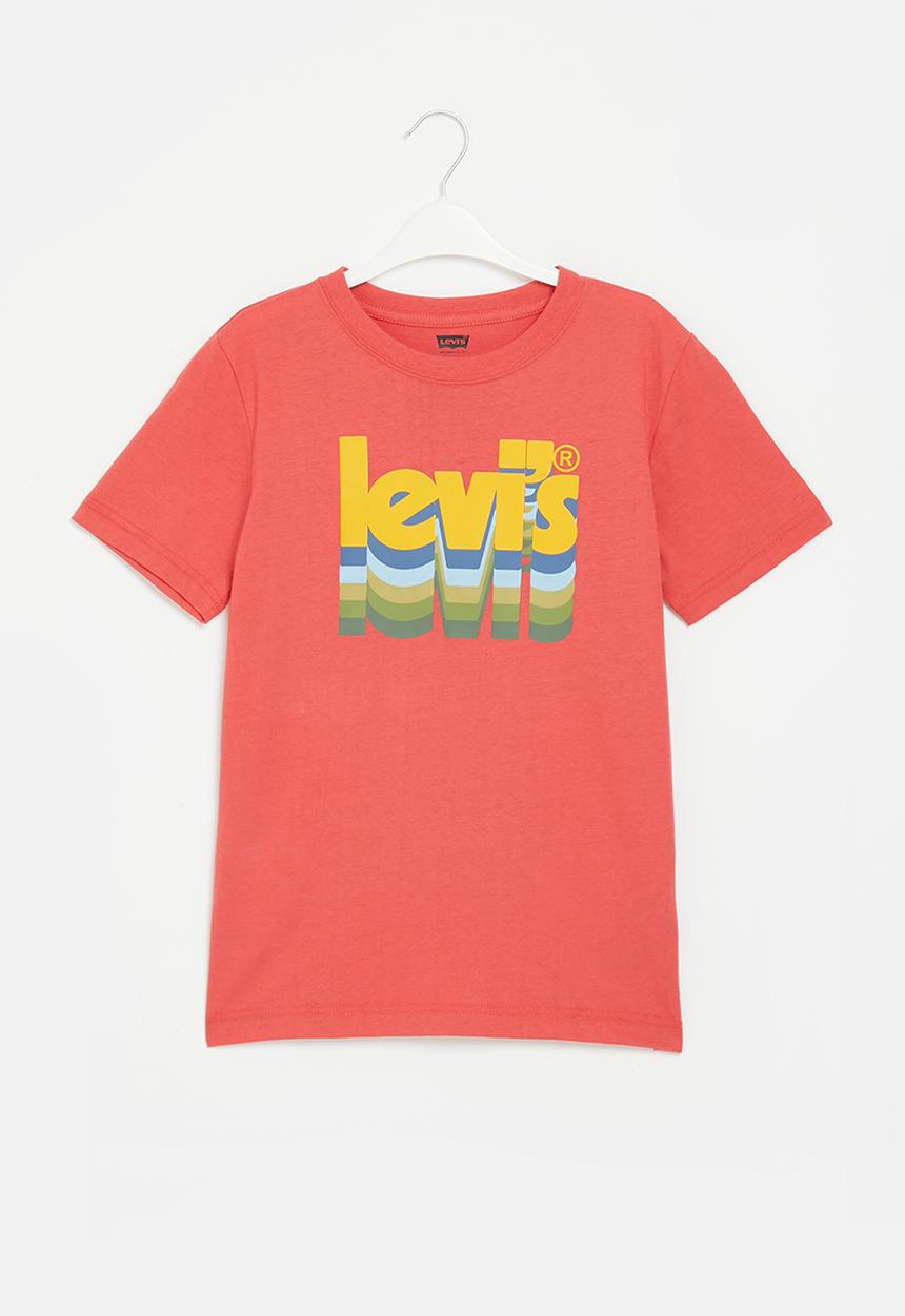 Levi’s® - Lvb layered poster logo tee - chrysanthemum