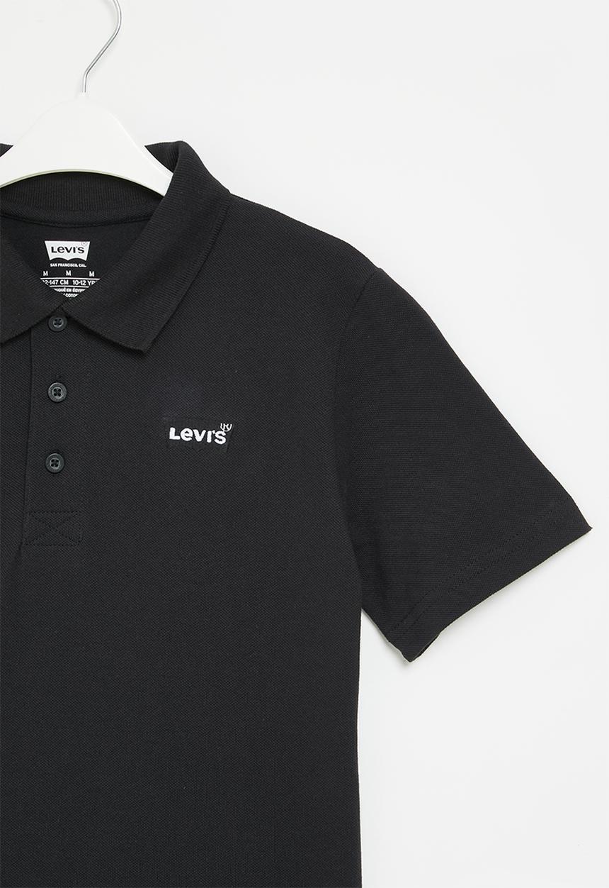 Levi’s® - Lvb short sleeve batwing polo - black