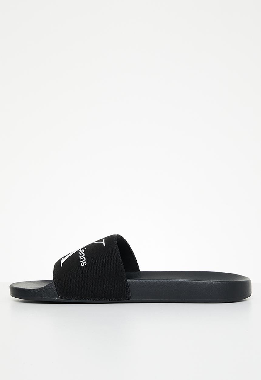 Calvin Klein - Slide monogram co - black