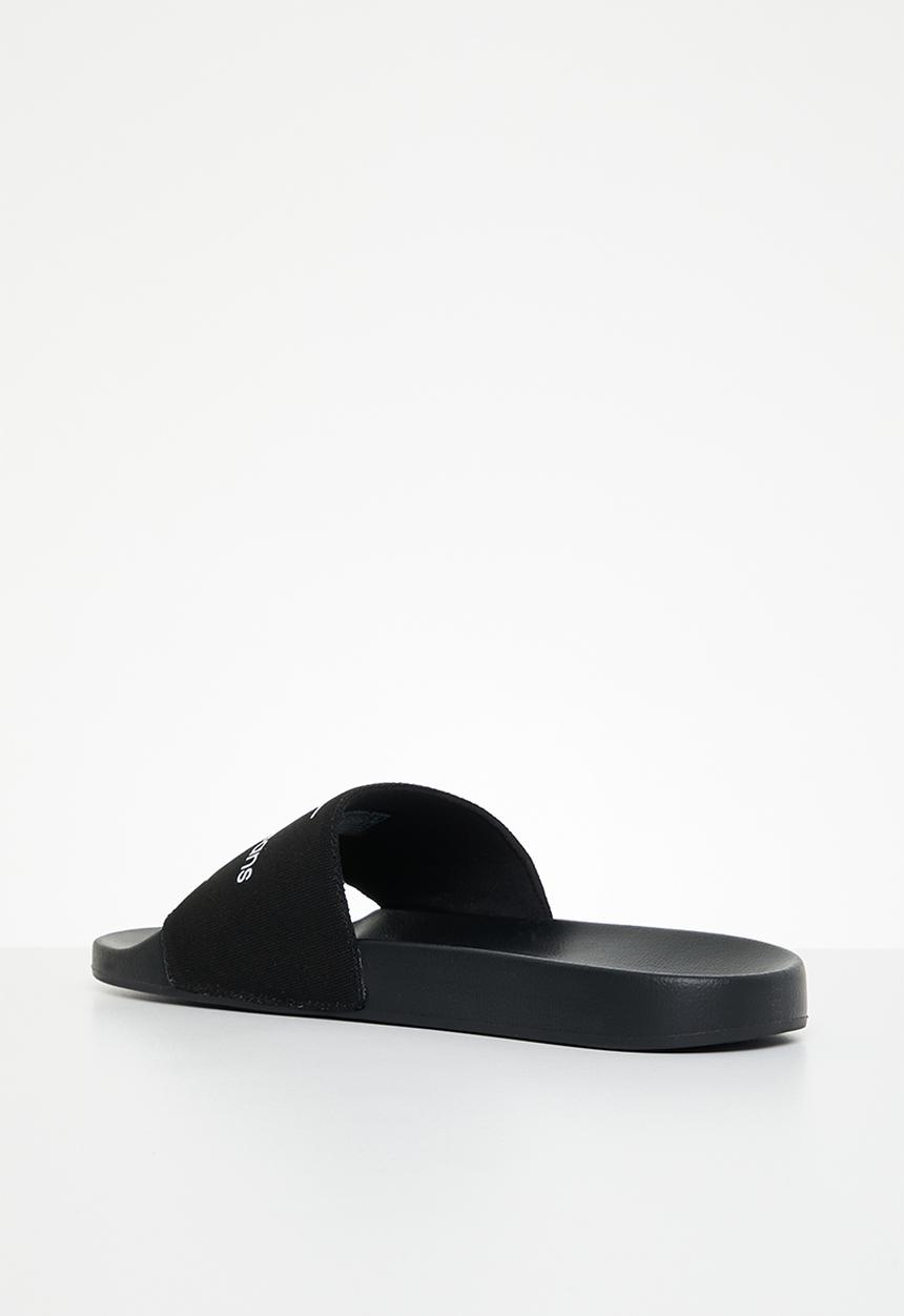 Calvin Klein - Slide monogram co - black