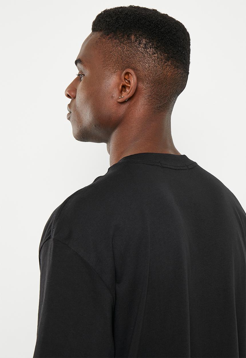 Calvin Klein - Monologo oversized tee - ck black