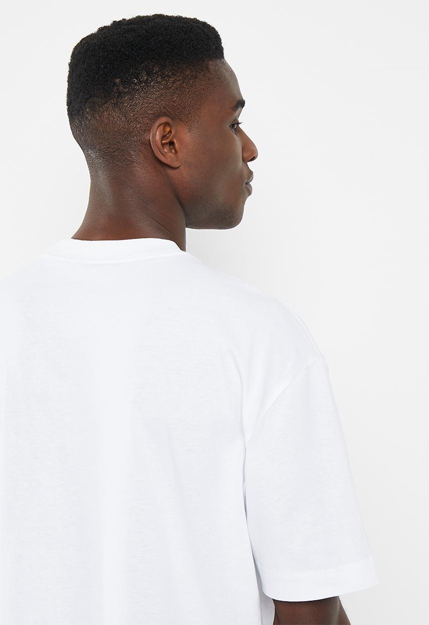 Calvin Klein - Monologo oversized tee - bright white