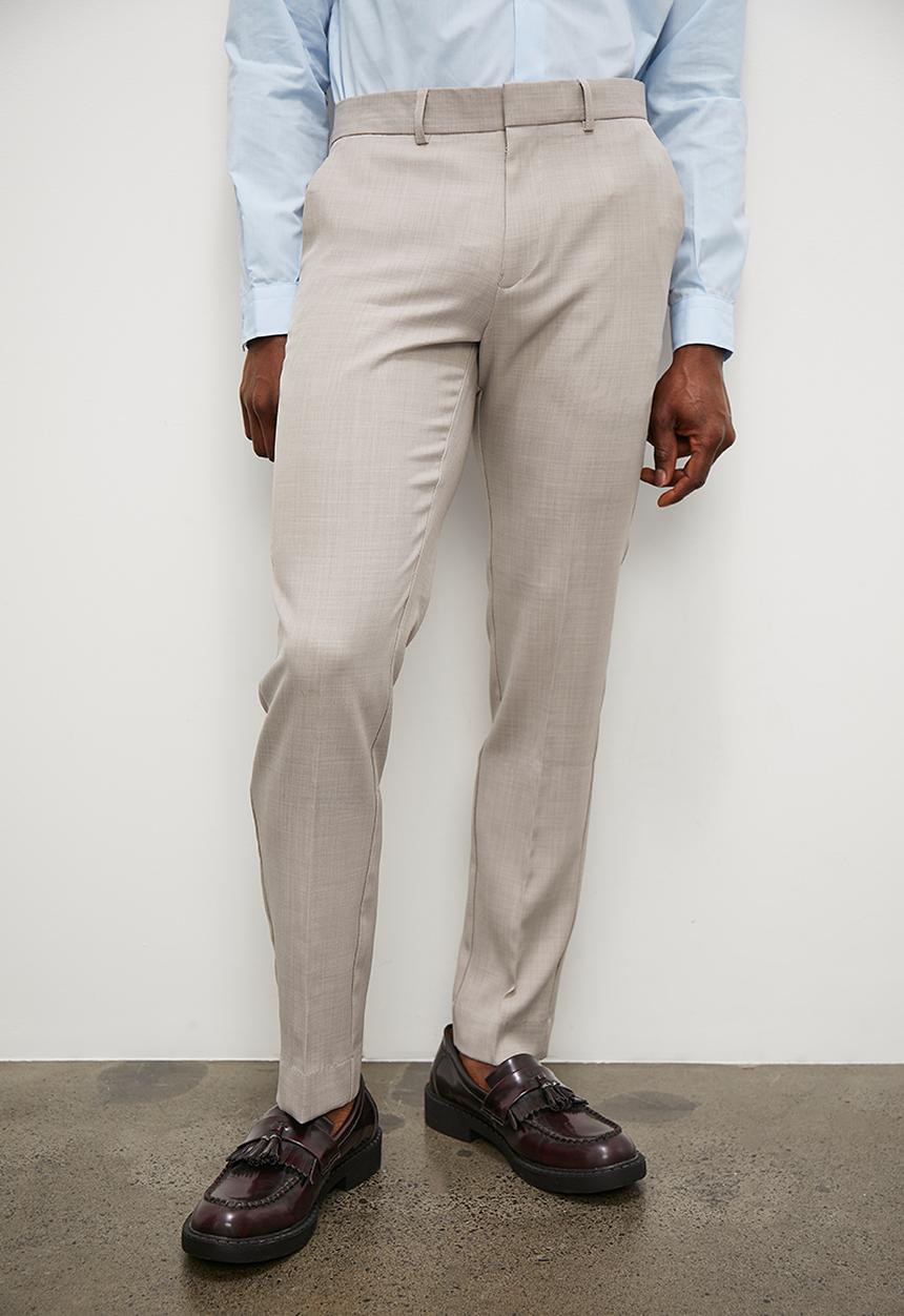 Superbalist - Charlie slim fit trousers - stone